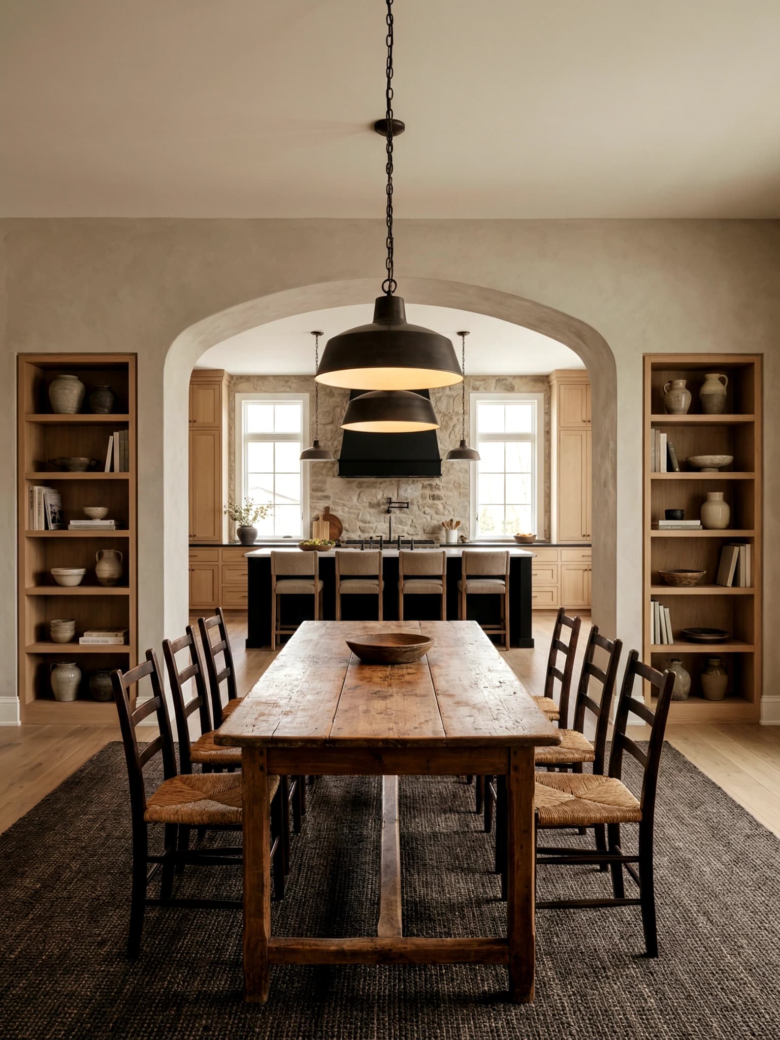 AI-generated interior visualization